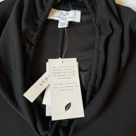 Magaschoni 2X Oversized Sweatshirt Modal Black - Picture 6 of 11